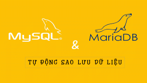 Hướng dẫn tự động sao lưu dữ liệu MySQL hoặc MariaDB