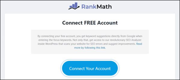 Hướng dẫn cài đặt, kết nối Rank Math SEO vào website WordPress 2
