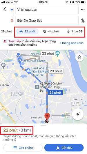 Hướng dẫn sử dụng tất tần tật các tính năng có trên Google Maps 3