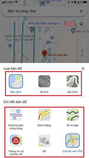 Hướng dẫn sử dụng tất tần tật các tính năng có trên Google Maps 5