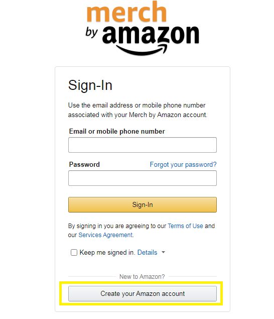 Reg acc Merch: Hướng dẫn cách đăng ký Merch Amazon chi tiết (3)