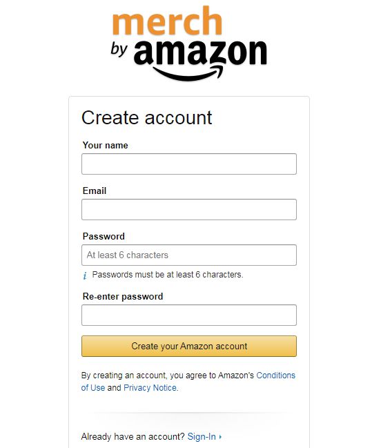 Reg acc Merch: Hướng dẫn cách đăng ký Merch Amazon chi tiết (4)