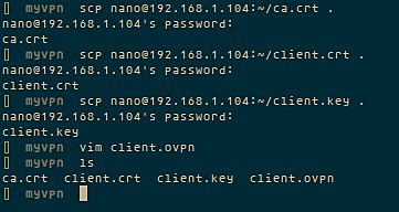 Các bước cài đặt OpenVPN Server và Client trên CentOS 7 8