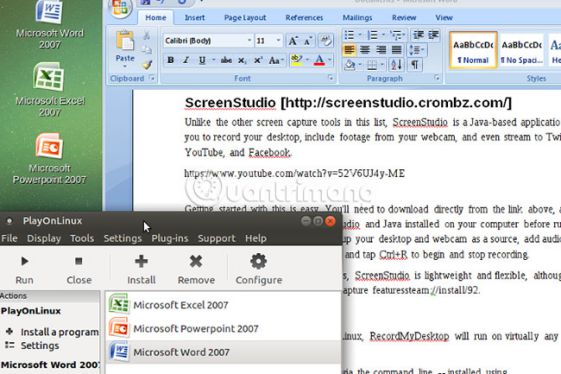 Hướng dẫn 3 cách cài đặt, sử dụng Microsoft Office trên Linux 8