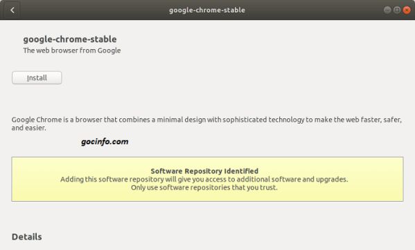 Hướng dẫn cài Chrome trên Ubuntu bằng giao diện đồ họa (GUI) 2