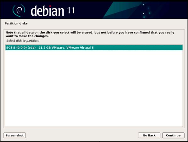Hướng dẫn cài đặt hệ điều hành Debian 11 trên VMware 20