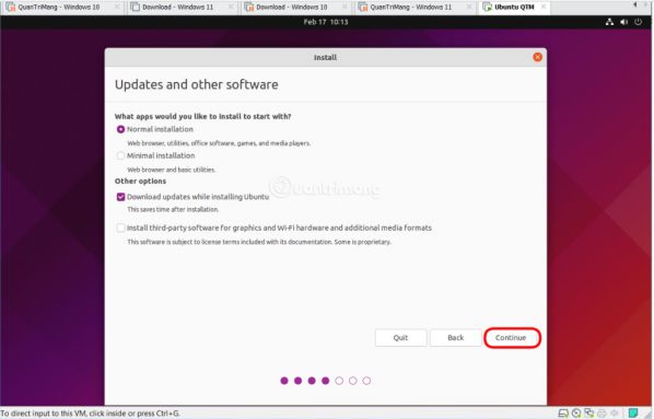 Hướng dẫn chi tiết cách cài Ubuntu trên VMware Workstation 14