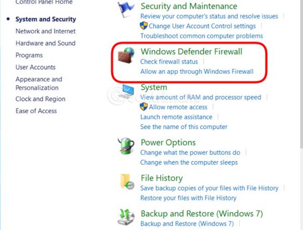 Hướng dẫn tắt tường lửa Windows Firewall trên Win 10, 11 3