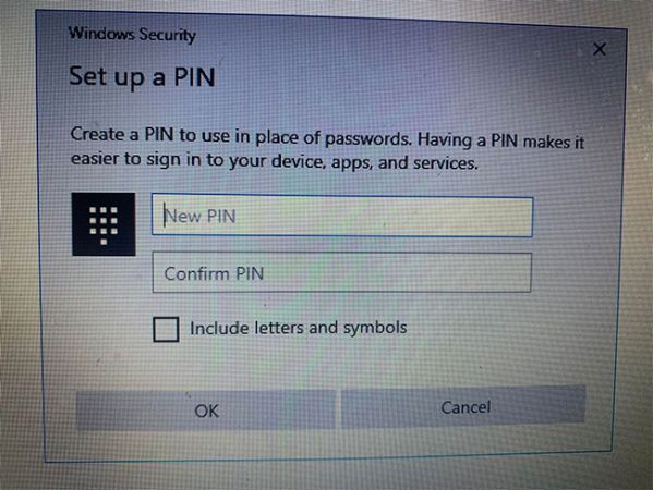 Cách khắc phục mã PIN Windows không hoạt động trên Win 10 3