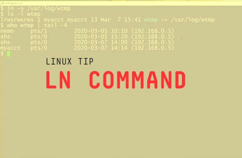 Cách sử dụng lệnh Ln trong Linux để tạo Symbolic Links