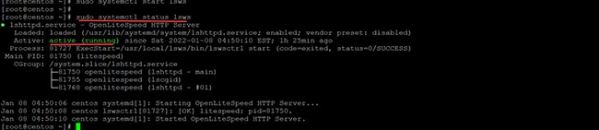 Hướng dẫn cài OpenLiteSpeed Web Server trên Rocky Linux 8 2