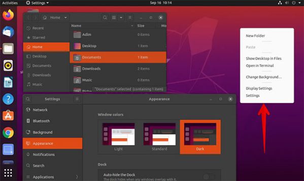 Hướng dẫn cách bật Dark Mode trong Ubuntu 20.04 LTS 2