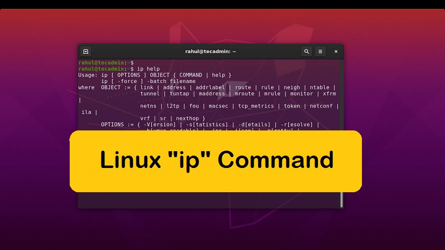 10 Lệnh IP trong Linux giúp quản lý và cấu hình giao diện mạng