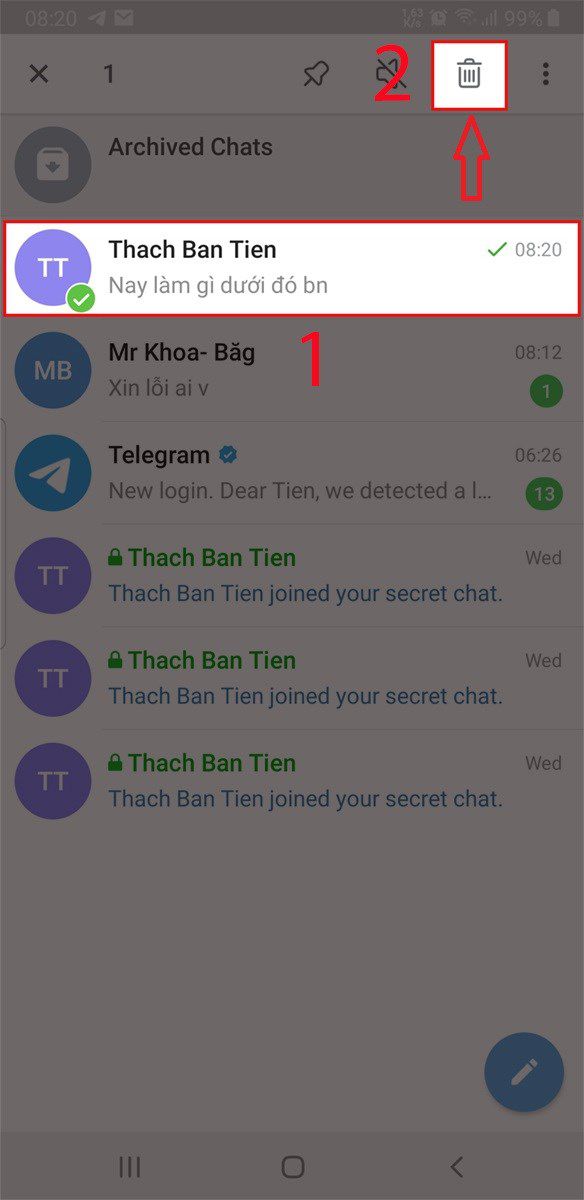 Hướng dẫn cách sử dụng Telegram trên điện thoại, máy tính (P2)8