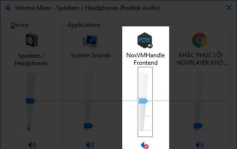 Khắc phục lỗi NoxPlayer (Nox App Player ) mất âm thanh (3)