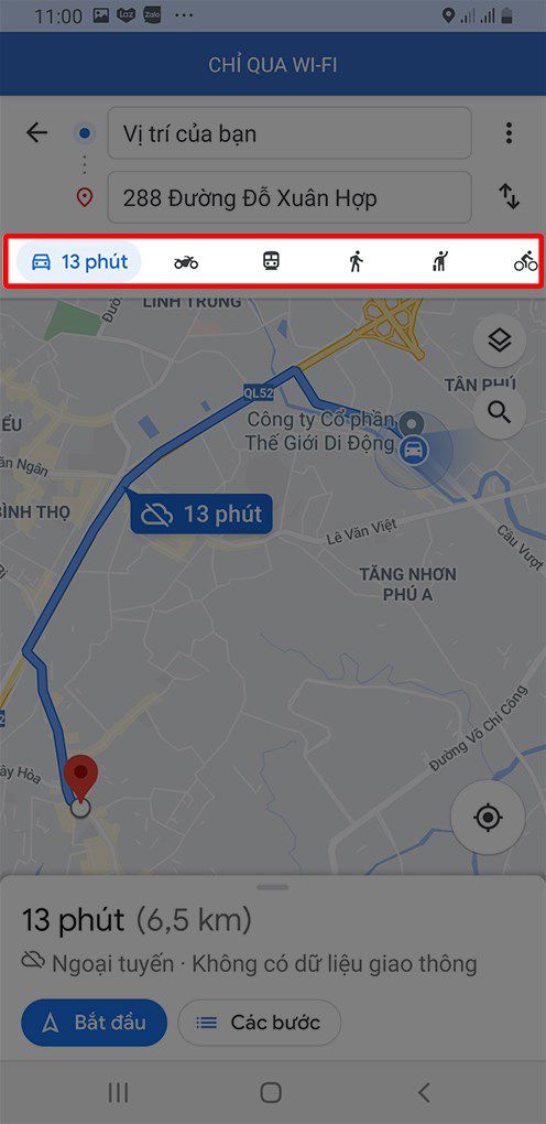 Cách tải và lưu bản đồ Google Map offline trên iOS, Android 15