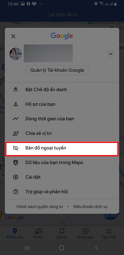 Cách tải và lưu bản đồ Google Map offline trên iOS, Android 7