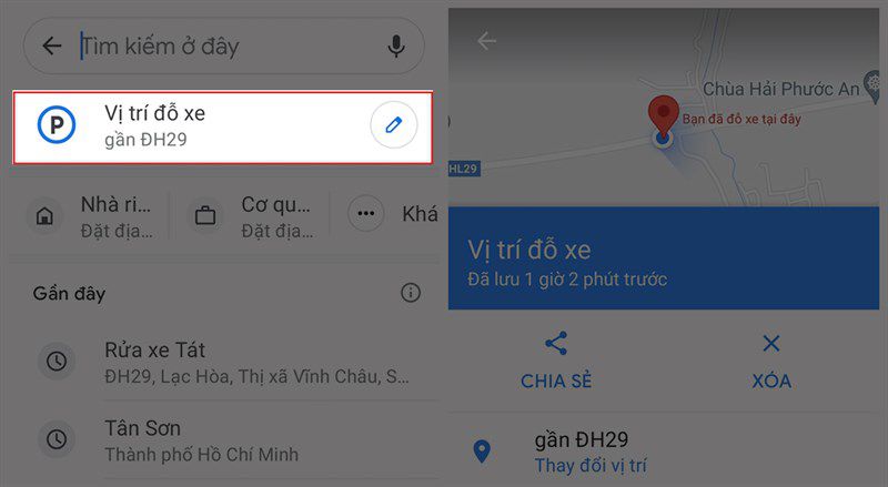 Cách tìm và lưu vị trí đỗ xe trên Google Maps cực đơn giản (3)