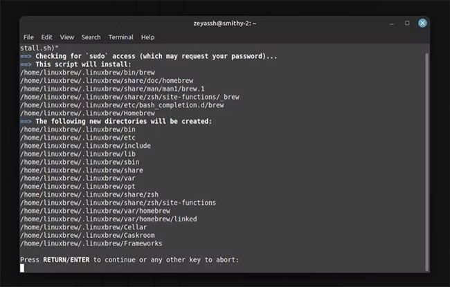 Hướng dẫn cài đặt và sử dụng Homebrew trên Linux (1)