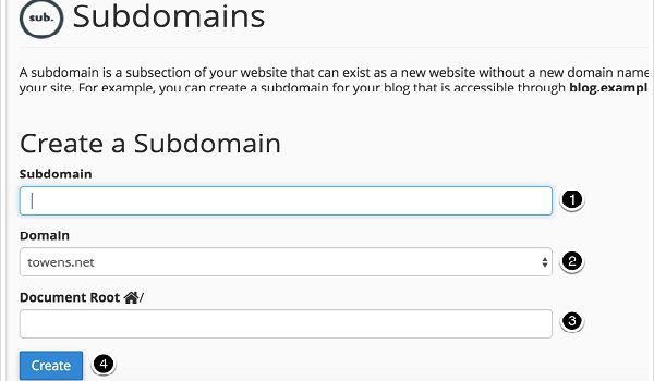 Sub Domain là gì? Cách cài đặt Sub Domain về Hosting cPanel 4