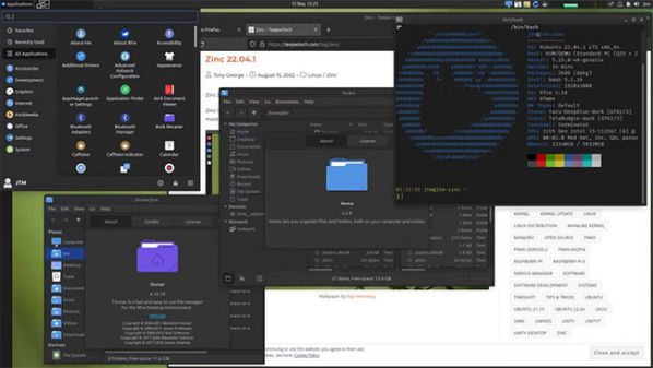 Bản phối Zinc Linux: Luồng gió mới dựa trên Ubuntu 1