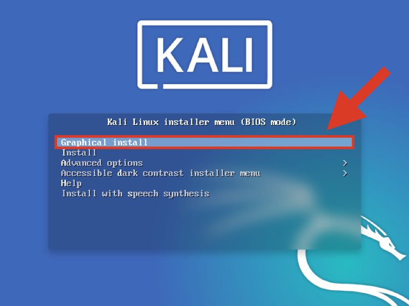 Cai kali linux xong khong có đồ họa