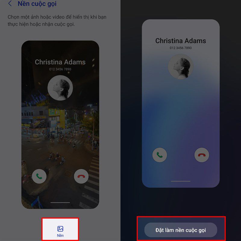 Thay đổi giao diện và hình nền cuộc gọi Android với Caller Theme